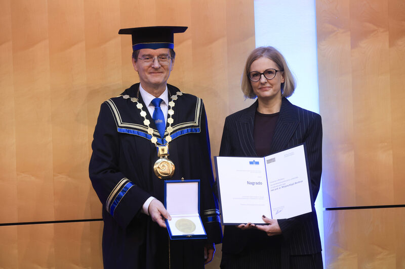 Podpredsednica SDI prejemnica nagrade ob rektorjevem dnevu Univerze v Mariboru